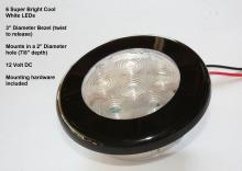 spotlights mini led downlights pilotlights recessed 12vdc cabin light